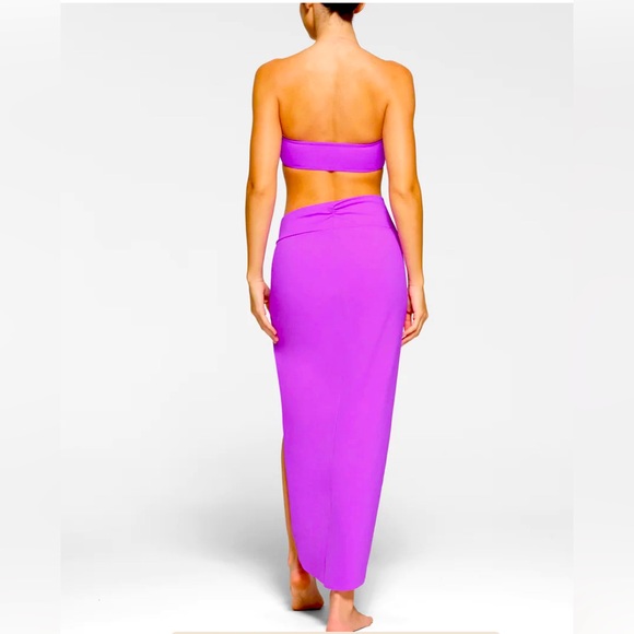 Skims Sarong Skirt / Violet / 4x - Picture 3 of 7